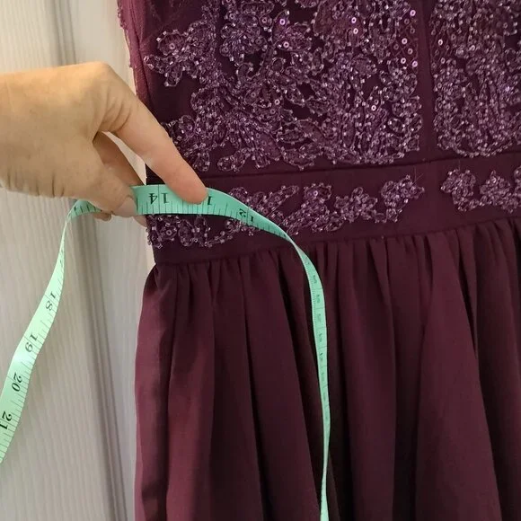 Sleeveless Purple Francesca's Dress - Picture 6 of 6